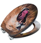 WENKO WC-Sitz »Lion«, MDF, oval, mit Softclose-Funktion-Thumbnail