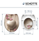 SCHÜTTE WC-Sitz »Romantic«, Duroplast, oval, mit Softclose-Funktion-Thumbnail