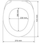 WENKO WC-Sitz »Samos«, Duroplast, oval, mit Softclose-Funktion-Thumbnail
