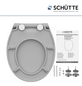 SCHÜTTE WC-Sitz »Slim Grey«, Duroplast, oval, mit Softclose-Funktion-Thumbnail
