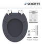 SCHÜTTE WC-Sitz »Spirit Anthrazit«, MDF, oval, mit Softclose-Funktion-Thumbnail