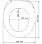WENKO WC-Sitz »Sunset«, Duroplast, oval, mit Softclose-Funktion-Thumbnail