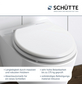SCHÜTTE WC-Sitz »White«, mit Holzkern, oval, mit Softclose-Funktion-Thumbnail