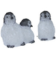 KONSTSMIDE Weihnachtsfigur, Pinguin, Höhe: 23 cm, netz, weiß-Thumbnail