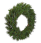 CASAYA Weihnachtskranz »Sölden«, Ø 60 cm, grün, Kunststoff, beleuchtet-Thumbnail