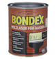 BONDEX Wetterschutzfarbe »Holzlasur für außen«, ebenholz, lasierend, 0.75l-Thumbnail