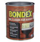 BONDEX Wetterschutzfarbe »Holzlasur für außen«, grau|hellblau, lasierend, 0.75l-Thumbnail