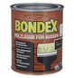 BONDEX Wetterschutzfarbe »Holzlasur für außen«, nussbaum, lasierend, 0.75l-Thumbnail