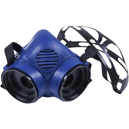 CONNEX Atemschutz-Halbmaske, Blau, Kunststoff