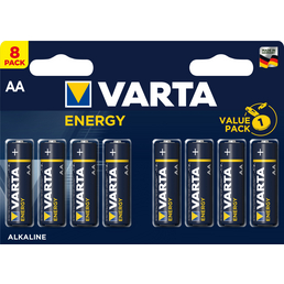 VARTA Batterie, Energy, AA, 1,5 V, 8 Stk.
