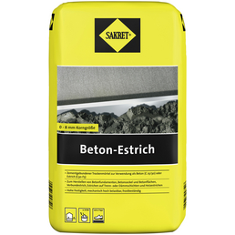 SAKRET Beton-Estrich, grau, 40 kg Sack