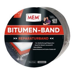 MEM Bitumenband, MEM Dichten, Blei, 10 m x 7,5 cm