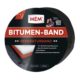 MEM Bitumenband, MEM Dichten, Schwarz, 10 m x 7,5 cm