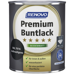 RENOVO Buntlack »Premium«, Anthrazitgrau, seidenmatt