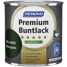RENOVO Buntlack »Premium«, Moosgrün, seidenmatt