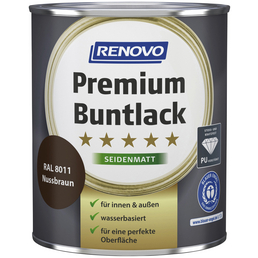 RENOVO Buntlack »Premium«, Nussbraun, seidenmatt