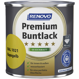 RENOVO Buntlack »Premium«, Rapsgelb, seidenmatt