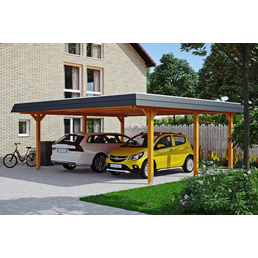 SKANHOLZ Carport »Wendland«, Außenmaß BxT: 574 x 496 cm ...