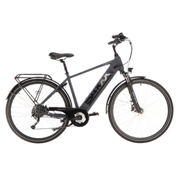 Saxxx E-Bike, Trekkingbike, 9-Gang, 28″, RH: 50 cm, 468 W, 36 V, 25 km/h, Reichweite: 120 km