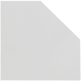 SCHILDMEYER Eckplatte »Serie 200«, Holzwerkstoff, weiß