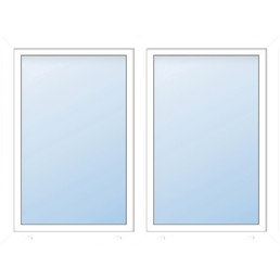 Meeth Fenster »77/3 MD«, Gesamtbreite x Gesamthöhe: 125 x 135 cm, Glassstärke: 33 mm, weiß