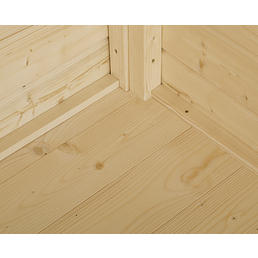 WEKA Fußboden für Gerätehäuser, Holz