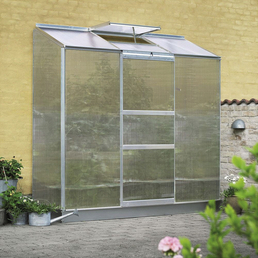 HALLS Gewächshaus »Altan«, 1,34 m², Kunststoff/Aluminium - Hagebau.de