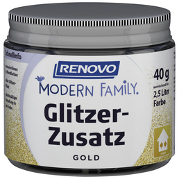 RENOVO Glitzerzusatz »Modern Family«, goldfarben, 40 g