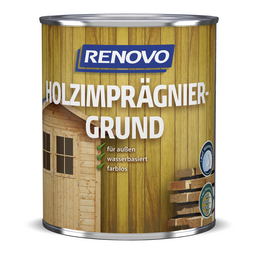 RENOVO Holz-Imprägniergrund, für außen, 4 l, farblos