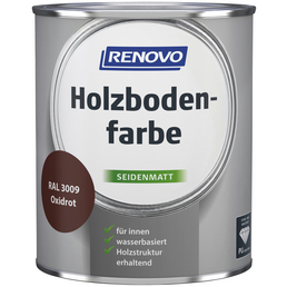 RENOVO Holzbodenfarbe Oxidrot, seidenmatt