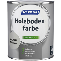 RENOVO Holzbodenfarbe Telegrau, seidenmatt