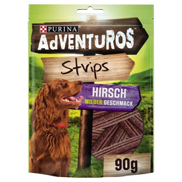 AdVENTuROS™ Hundesnack »Strips«, 90 g, Wild
