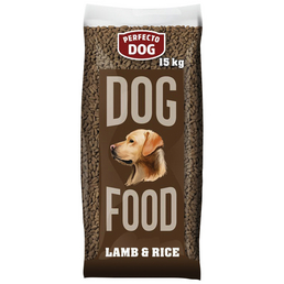 PERFECTO DOG Hundetrockenfutter »Perfecto Dog«, 15 kg, Lamm & Reis