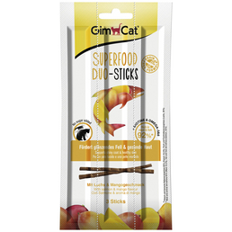 GIMCAT Katzensnack »Duo-Sticks«, Lachs/Mango, 15 g