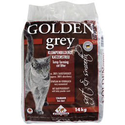 GOLDEN Katzenstreu »grey«, 1 Sack, 14,1 kg