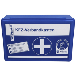 CARTREND KFZ-Verbandskasten, Kunststoff (PVC), blau