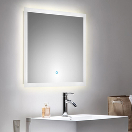 POSSEIK Lichtspiegel »LEVIA«, , BxH: 70 x 60 cm