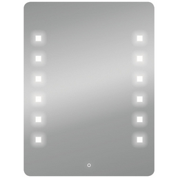 WELLWATER Lichtspiegel »Yasmina«, LED, BxH: 60 x 80 cm