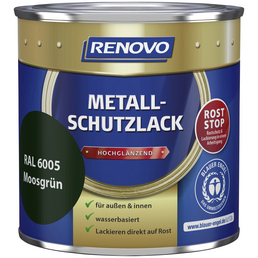 RENOVO Metallschutzlack Moosgrün, hochglänzend