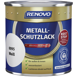 RENOVO Metallschutzlack Weiß, hochglänzend