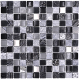 HuH Mosaik Mosaikfliese »HQ«, BxL: 30 x 30 cm, Wandbelag
