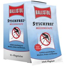 BALLISTOL Mückenschutzmittel, Ballistol Stichfrei®, 10 Stück