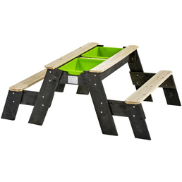 EXIT Toys Sand-, Wasser- und Picknicktisch »zwei Bänke«, BxHxT: 94 x 50 x 12 cm, Tischplatte: Holz
