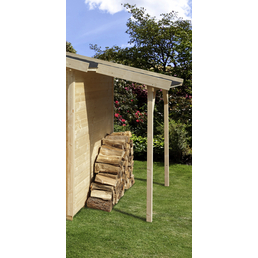 WEKA Schleppdach für Gartenhäuser, Holz