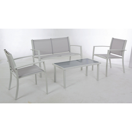 Yes Sitzgruppe »Peder«, 4 Sitzplätze, Stahl/Textil