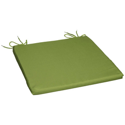 CASAYA Sitzkissen, Sitzkissen, grün, Uni, BxL: 38 x 38 cm