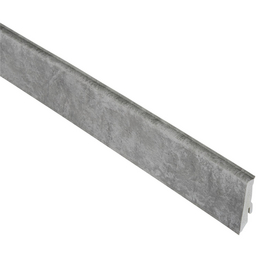RENOVO Sockelleiste, Beton grau, PVC, LxHxT: 240 x 5,9 x 1,7 cm