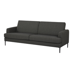 SalesFever Sofa, Höhe: 78cm, anthrazit/schwarz