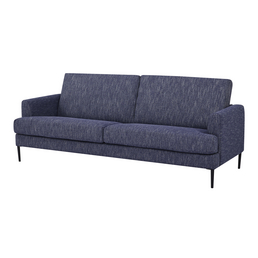 SalesFever Sofa, Höhe: 78cm, blau/schwarz