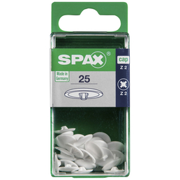 SPAX SPAX Zierkappen Z2, Kunststoff, Weiß, Z2, Ø 12 x 2 mm